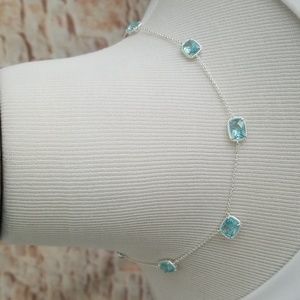 New Ralph Lauren Stone Chain Collar Necklace